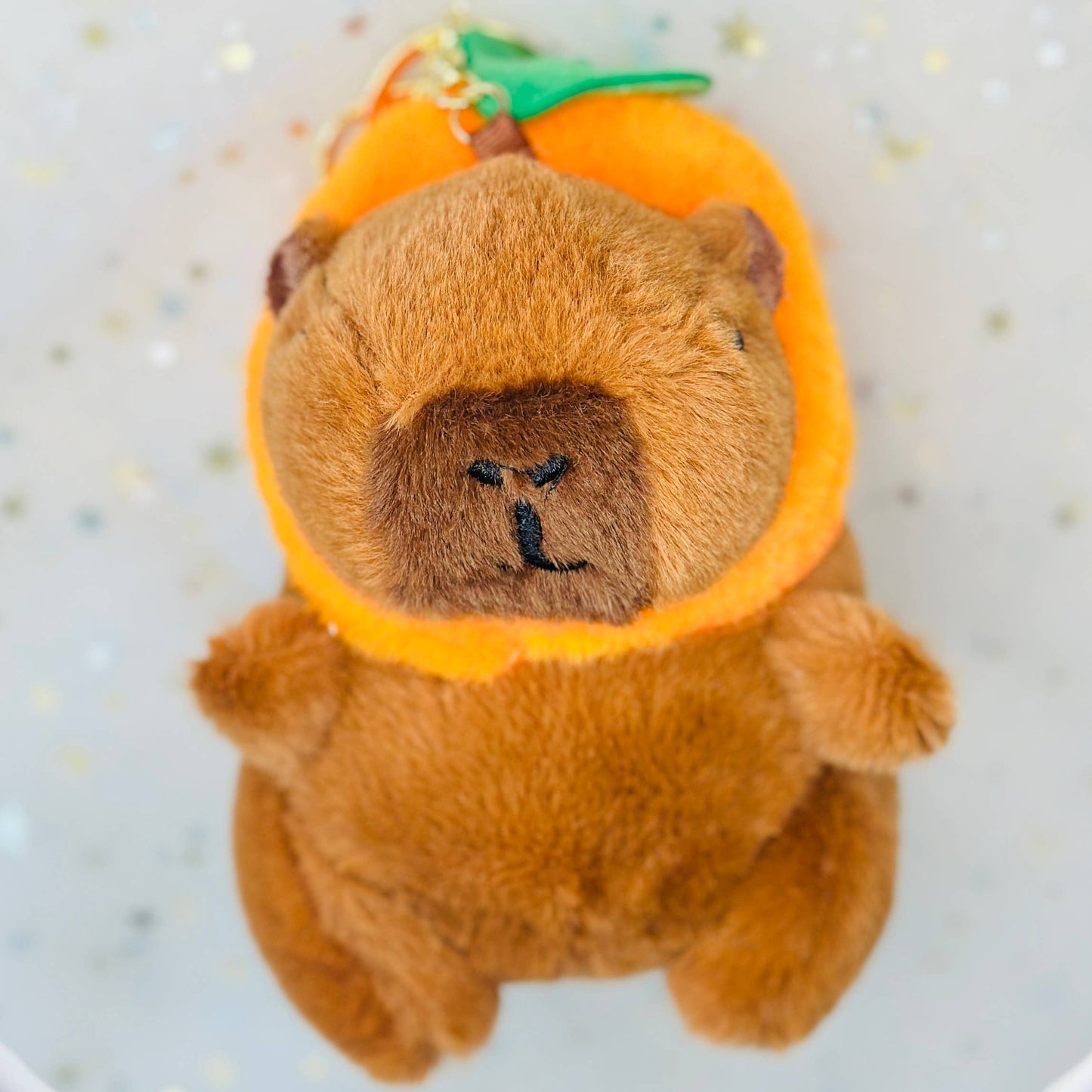 Capybara Plush Keychain