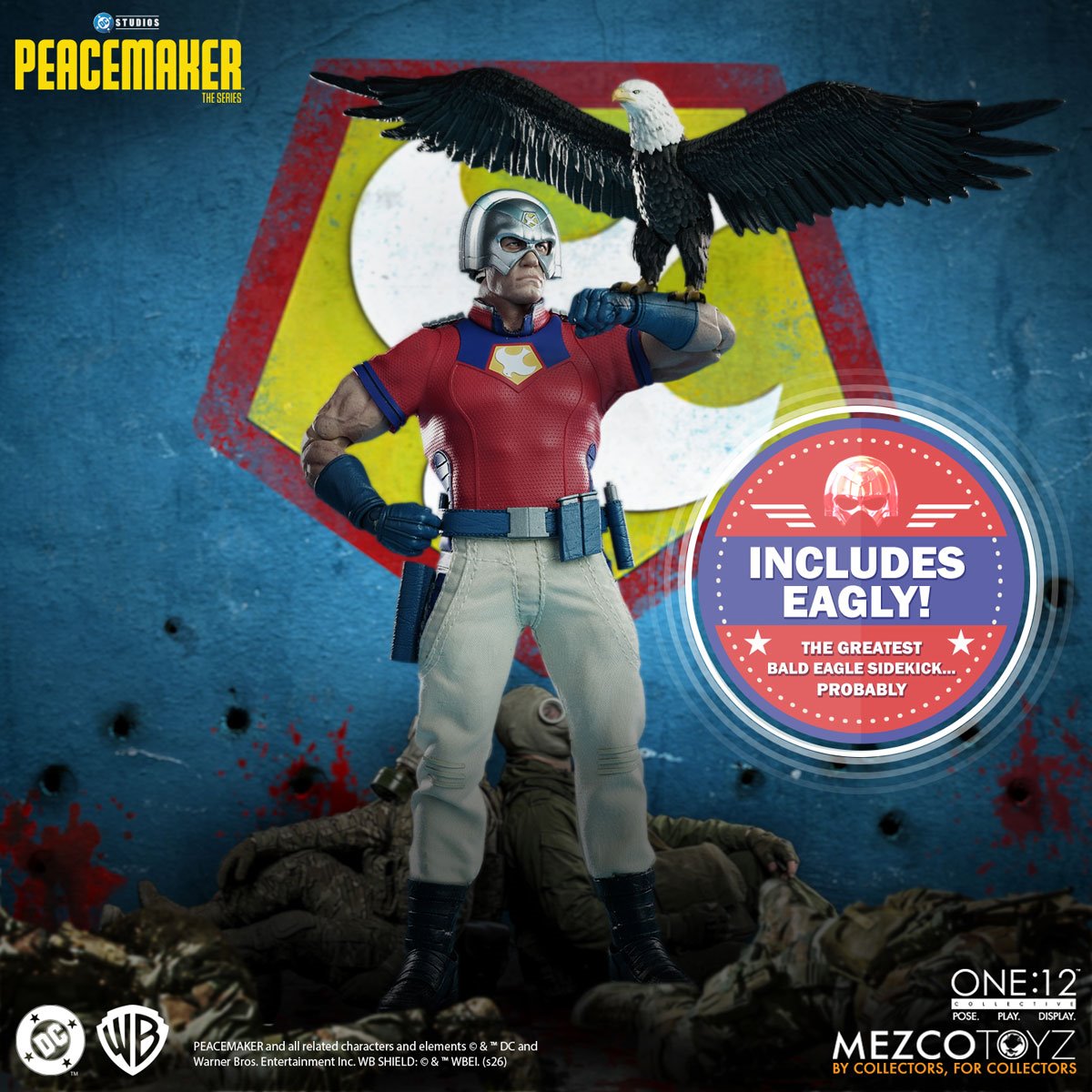 PRE-ORDER Mezco One:12 Collective Peacemaker Action Figure