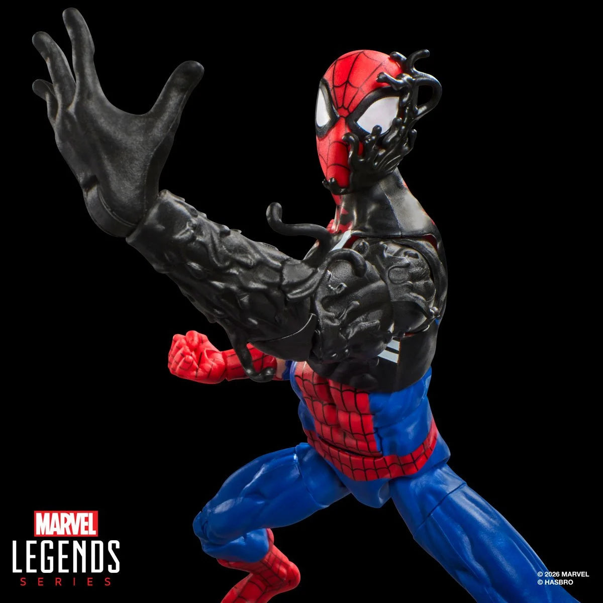 Marvel Legends Secret Wars Spider-Man Alien Costume 6" Action Figure