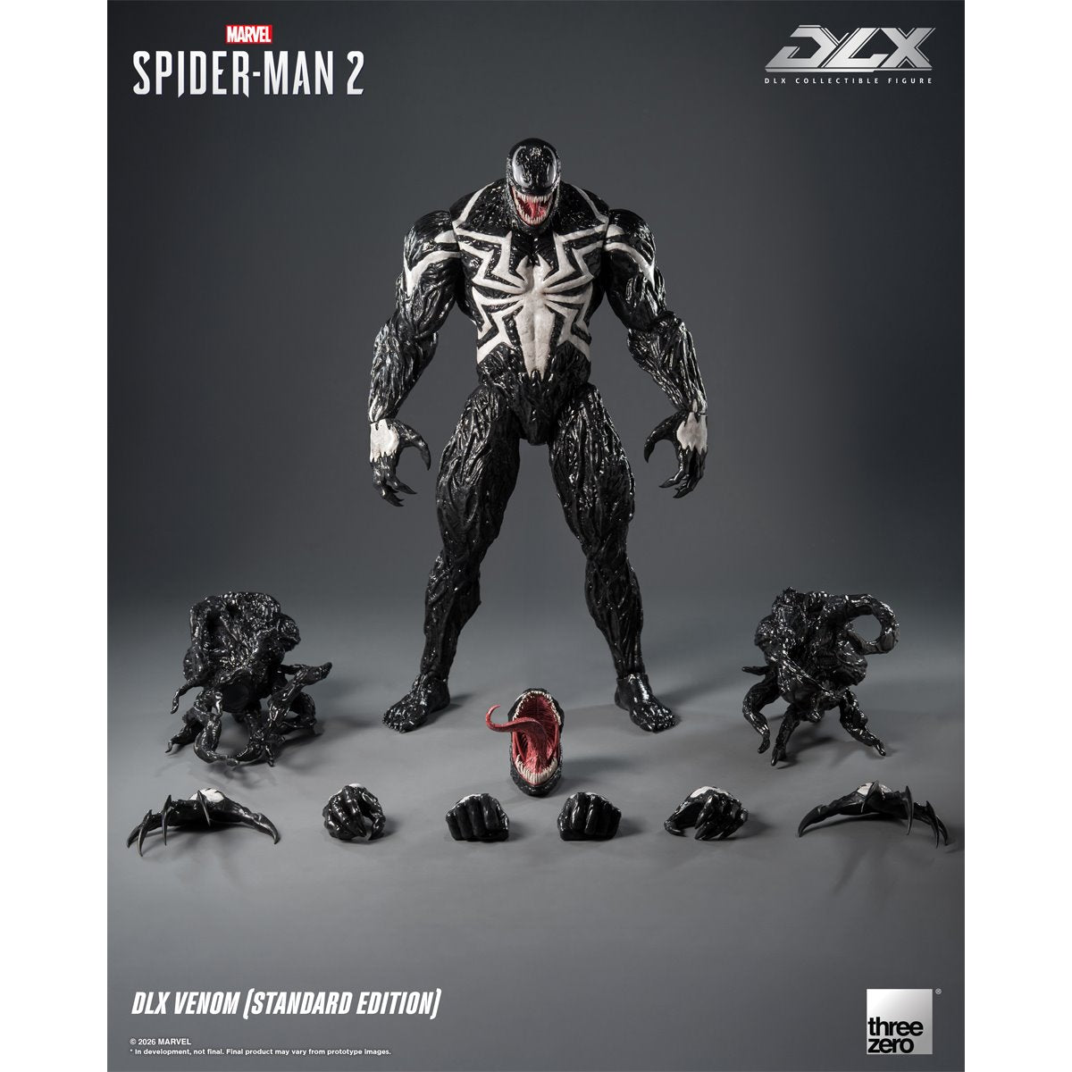 PRE-ORDER Threezero Marvel's Spider-Man 2 Venom Standard Edition DLX Action Figure