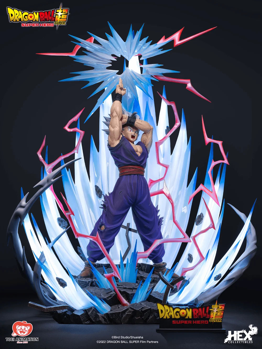 PRE-ORDER HEX Collectibles Dragon Ball Super: SUPER HERO Son Gohan 1:4 Scale Statue