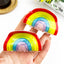 Rainbow Claw Hair Clip