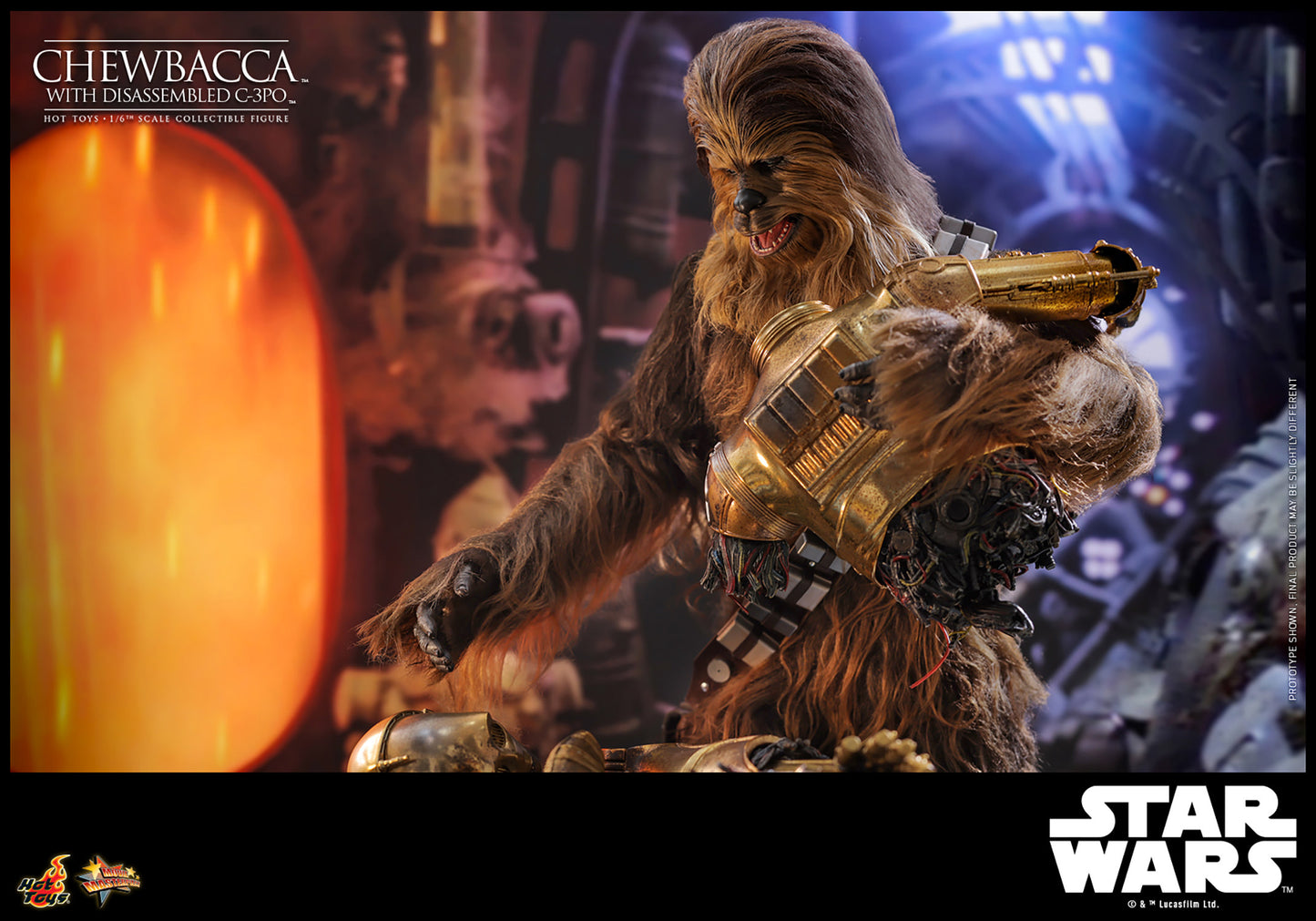 PRE-ORDER Chewbacca™ with Disassembled C-3PO™