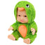 Animal Pajama Cozy Costume Cute Baby Doll Toy - 9 Pcs
