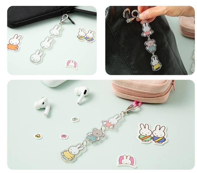 Miffy Delight Acrylic Keychains