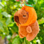 Capybara Plush Keychain
