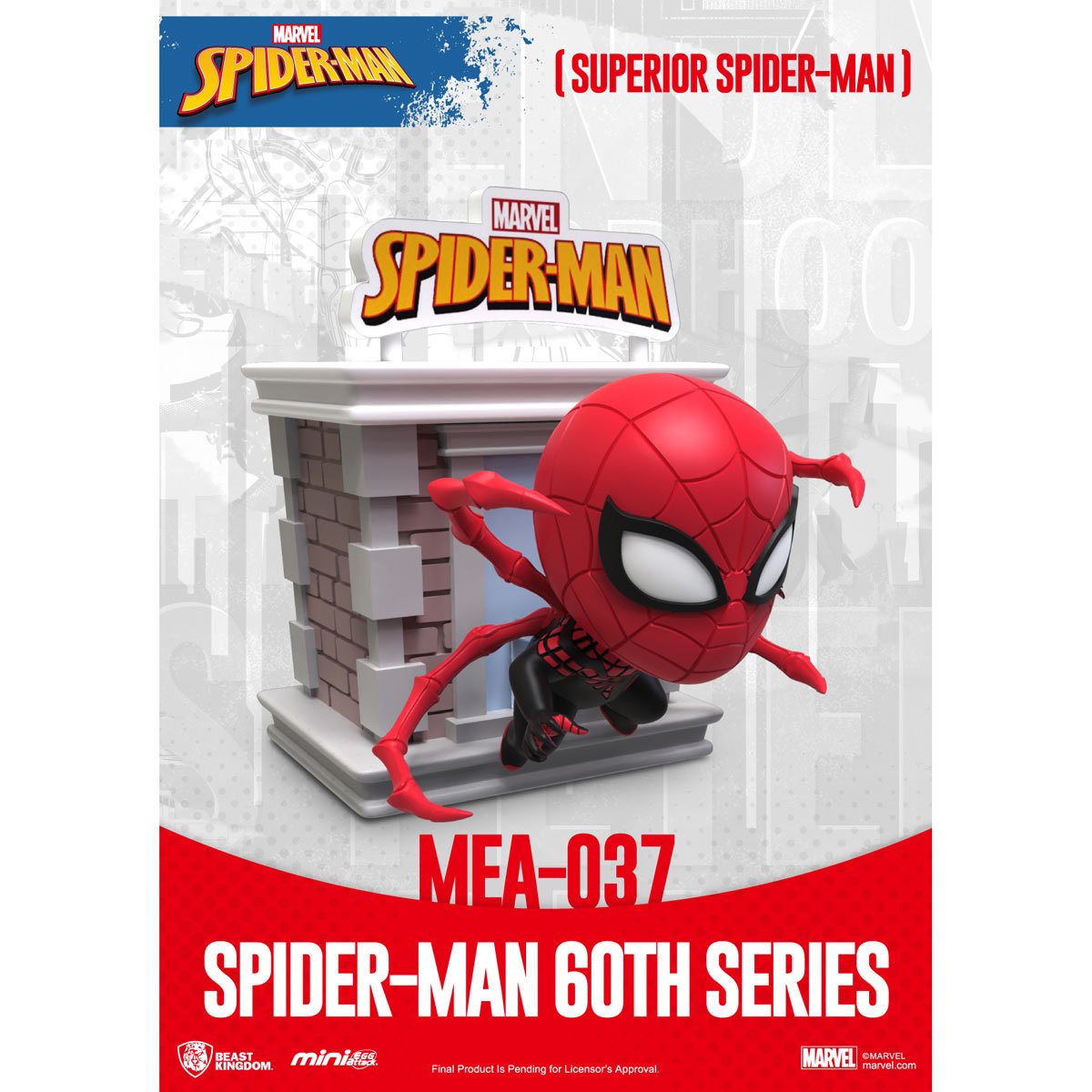 PRE-ORDER Beast Kingdom Spider-Man 60th Anniversary Series Blind Box Single