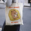 Capybara Canvas Tote Bag One Bag Two Designs