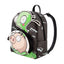 Nickelodeon Invader Gir On Pig Mini Backpack, Black