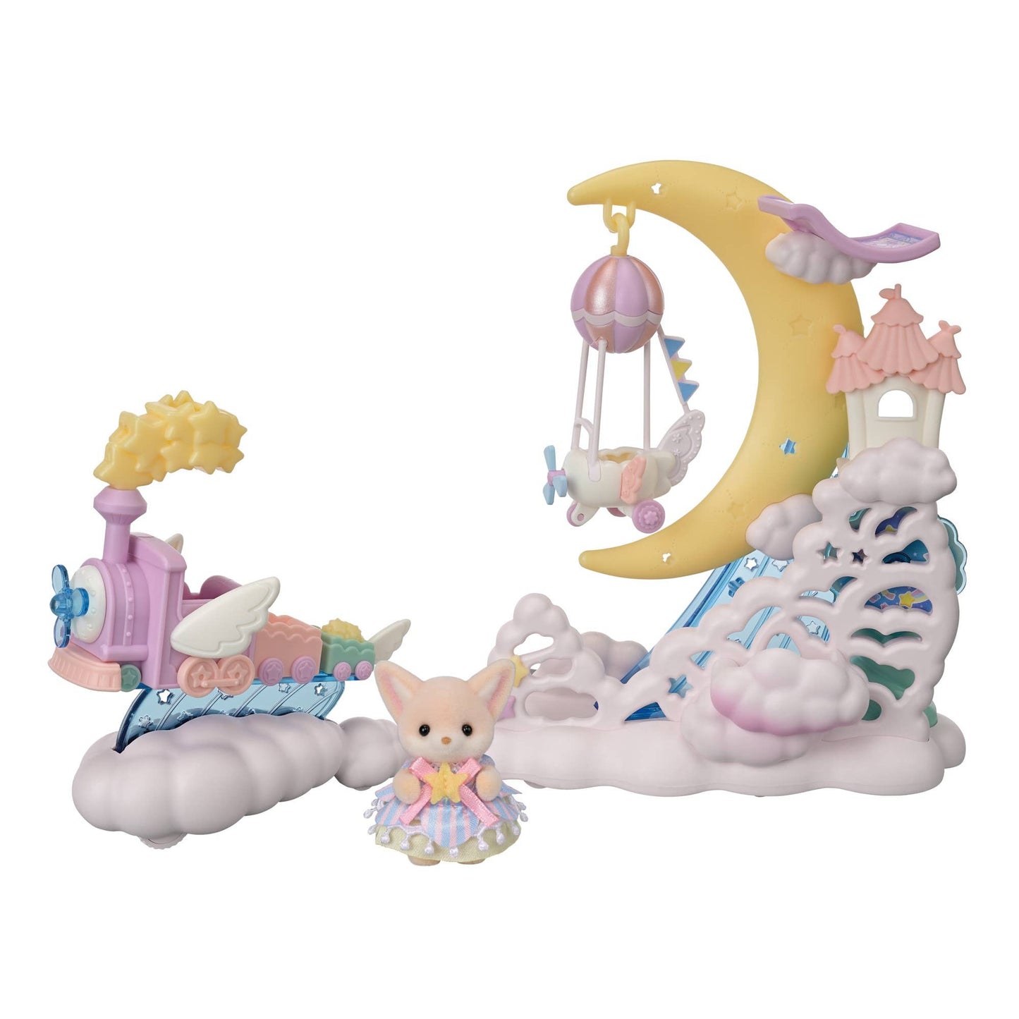 Calico Critters Daydream Train Playset, Doll Playset