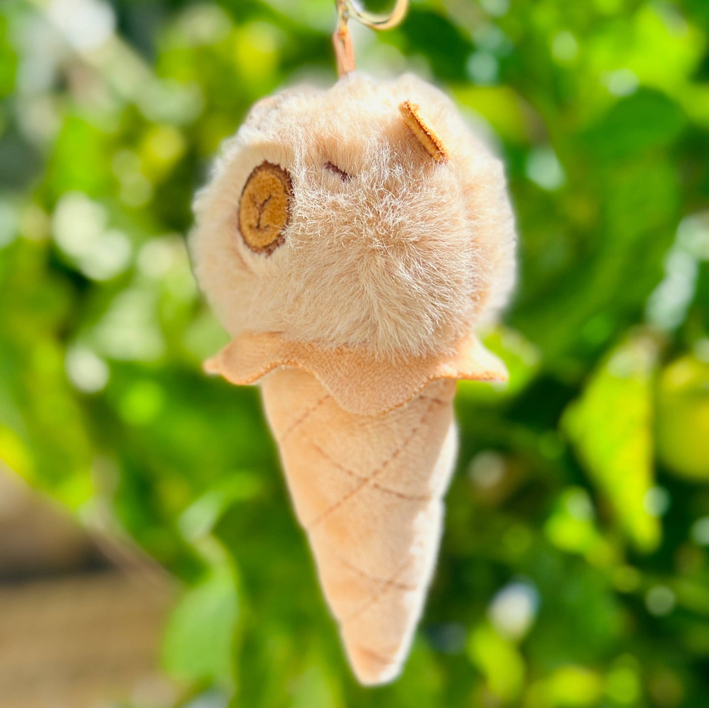 Capybara Plush Keychain