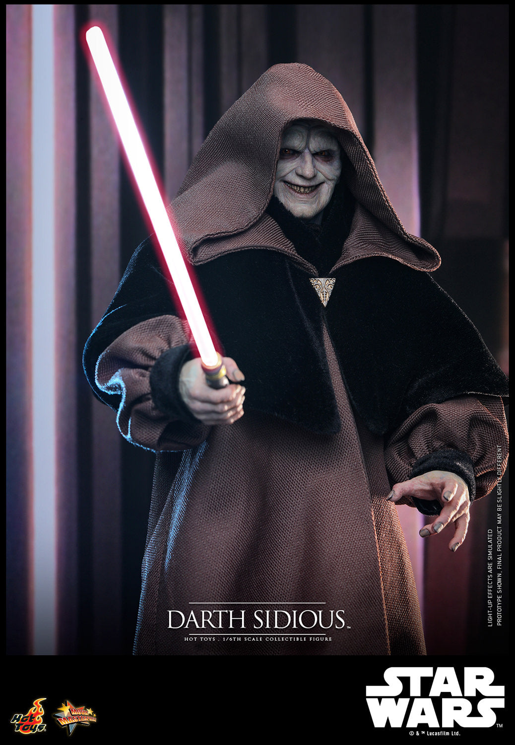 Darth Sidious™ Sixth Scale Figure – Replay Toys LLC