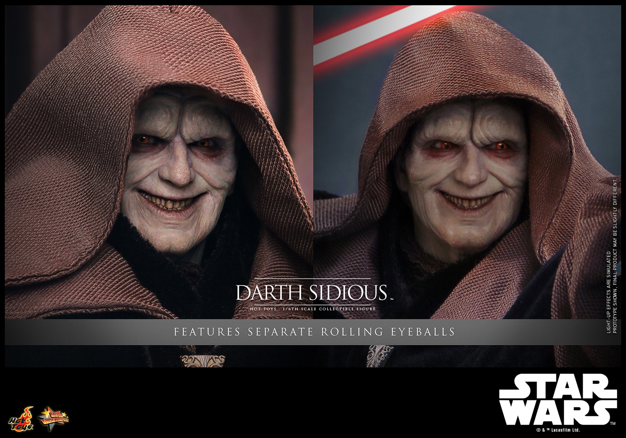 Darth Sidious™ Sixth Scale Figure – Replay Toys LLC