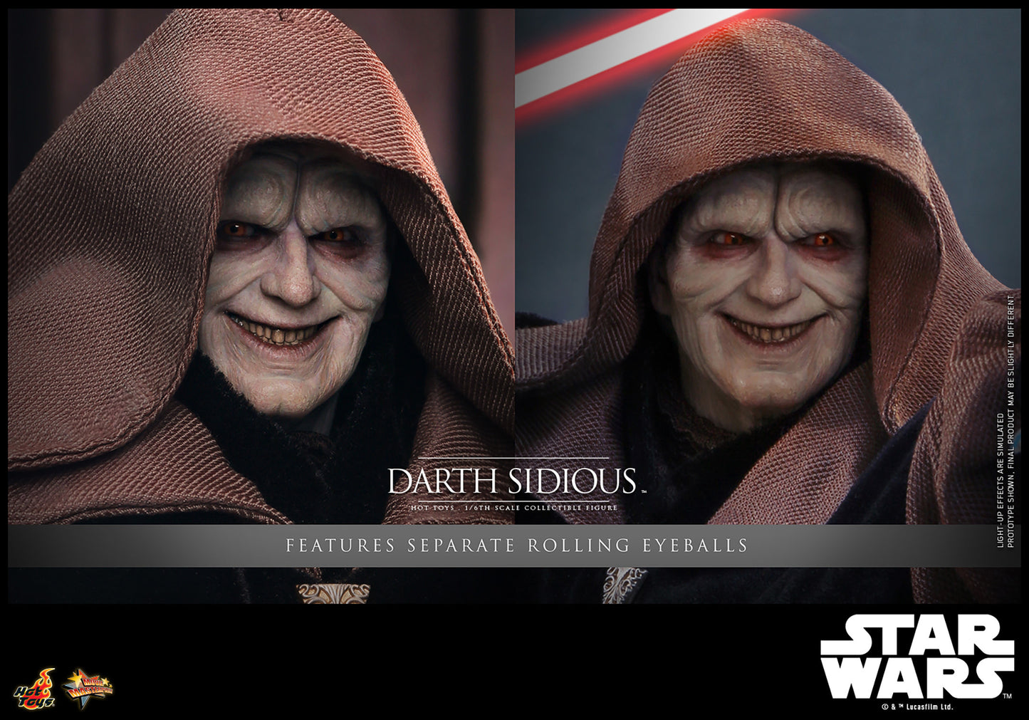 PRE-ORDER Darth Sidious™ Sixth Scale Figure