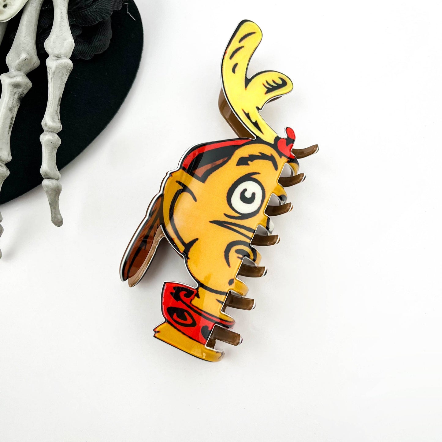 Quirky Party Claw Clip, Fun Hair Clip for Easter & Halloween