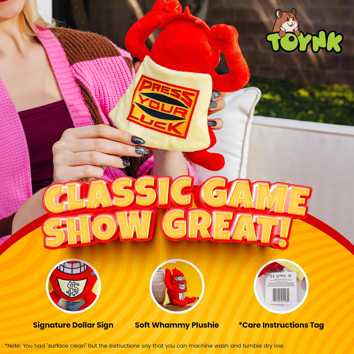 Press Your Luck 8-Inch Whammy Plush