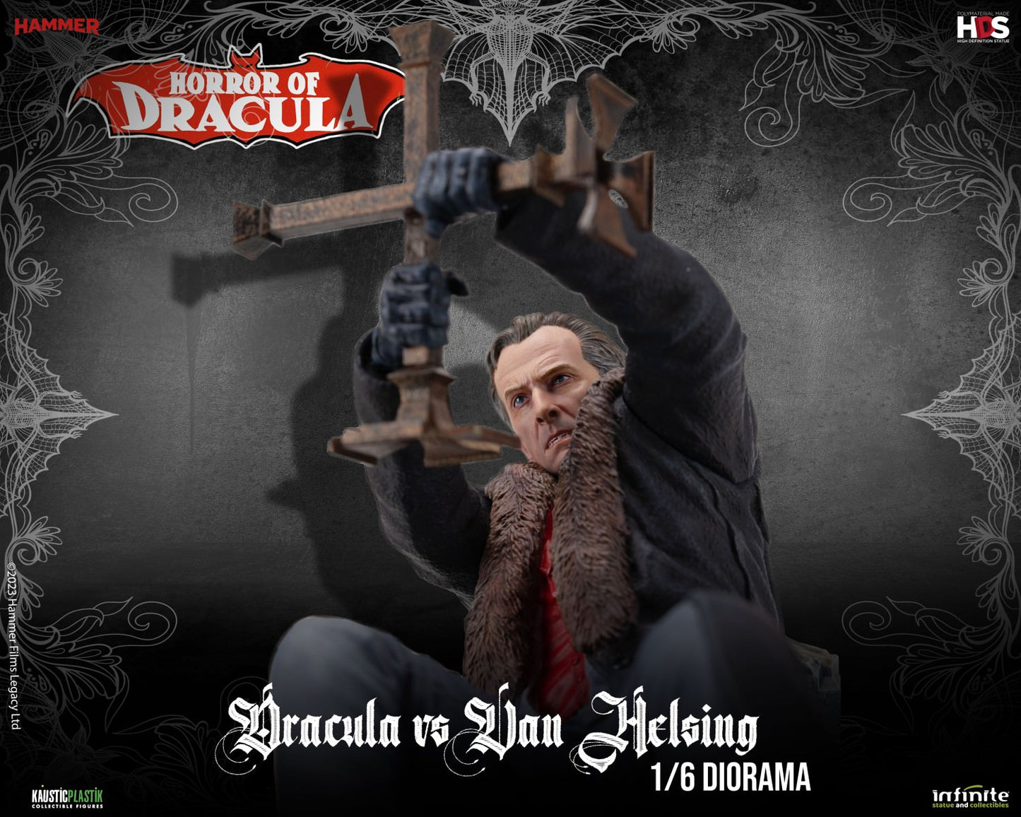 PRE-ORDER Dracula vs Van Helsing Diorama