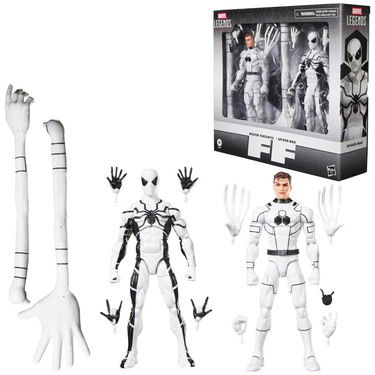 Marvel Legends Future Foundation Mister Fantastic & Spider-Man 6-Inch Action Figure Two-Pack