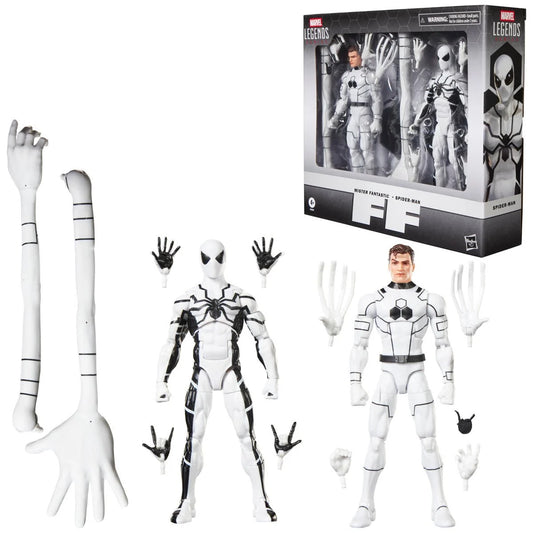 Marvel Legends Future Foundation Mister Fantastic & Spider-Man 6-Inch Action Figure Two-Pack
