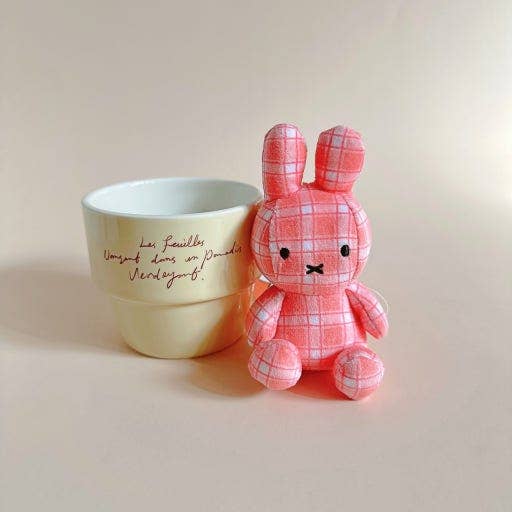 Limited Edition Check Miffy Keychain Plush