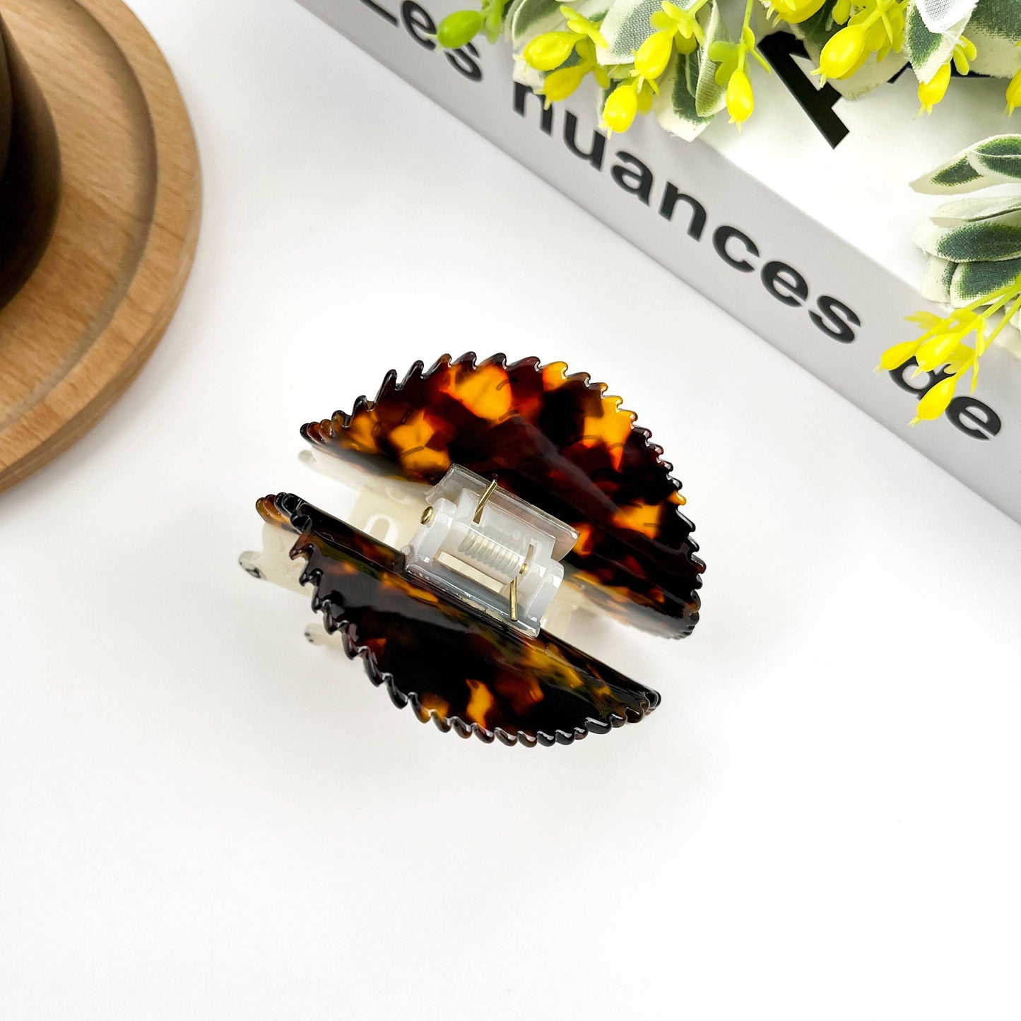 Cute Hedgehog Hair Clip, Acetate Animal Clips