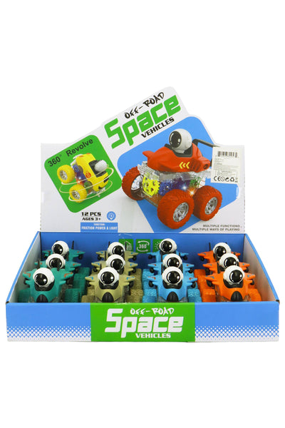 Astronaut 360 Revolving Stunt Wind-up Monster Car