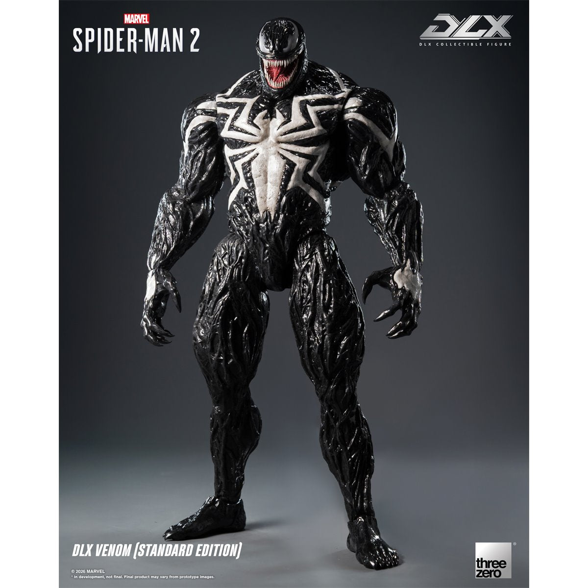 PRE-ORDER Threezero Marvel's Spider-Man 2 Venom Standard Edition DLX Action Figure