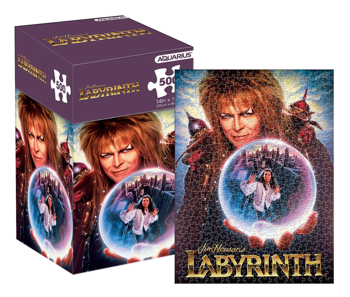 Labrinyth Puzzle Labyrinth One Sheet 500 Piece Jigsaw Puzzle (Vertical Box) – Replay ...