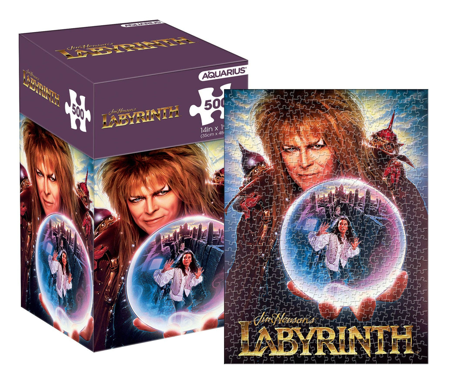Labyrinth One Sheet 500 Piece Jigsaw Puzzle (Vertical Box)
