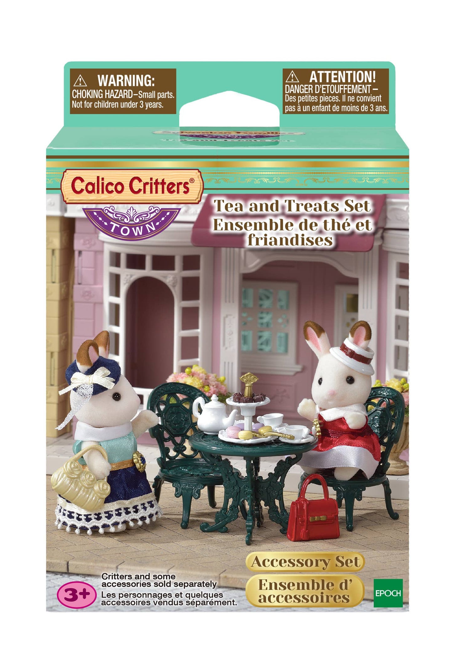Calico Critters Town Series Tea and Treats Set