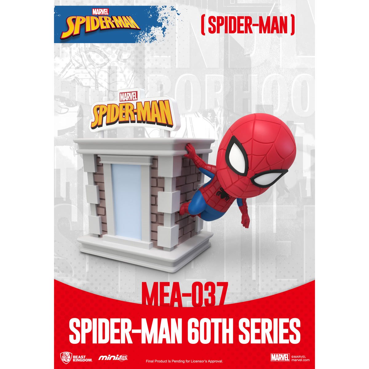 PRE-ORDER Beast Kingdom Spider-Man 60th Anniversary Series Blind Box Single