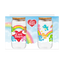Care Bears Legacy Guide Rainbow Group & Logo 2pk 16oz Glass Tumbler
