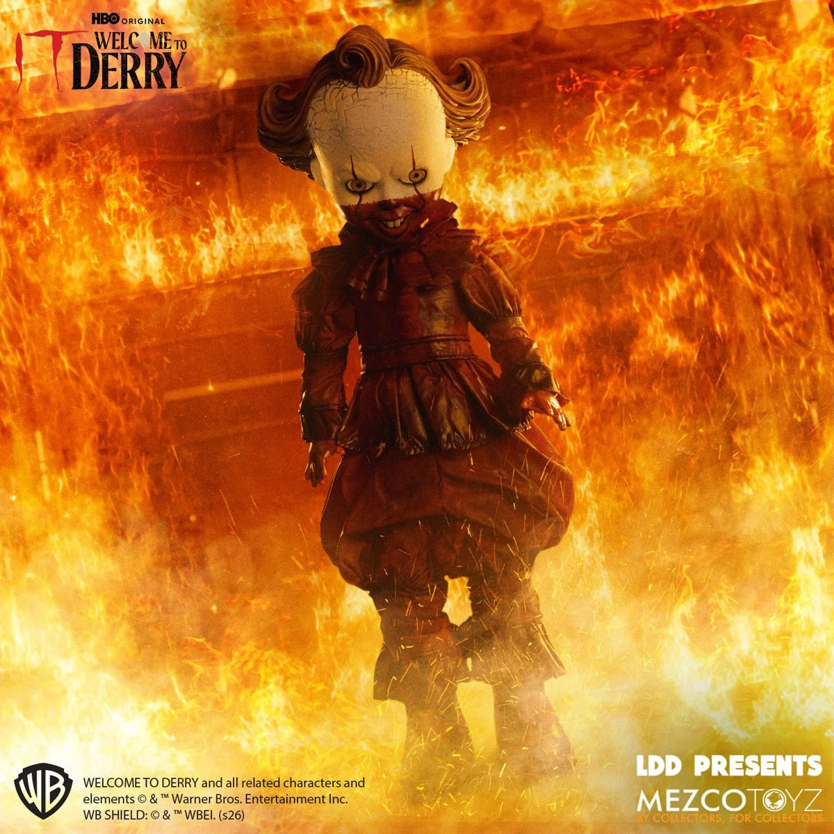Mezco Living Dead Dolls Presents IT: Welcome to Derry Pennywise