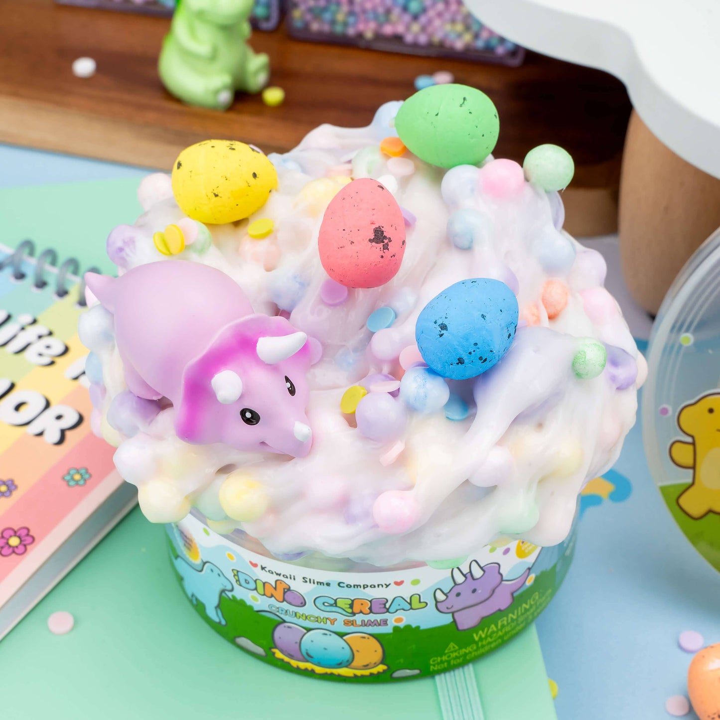 Dino Cereal Crunchy Signature Dome™ Slime