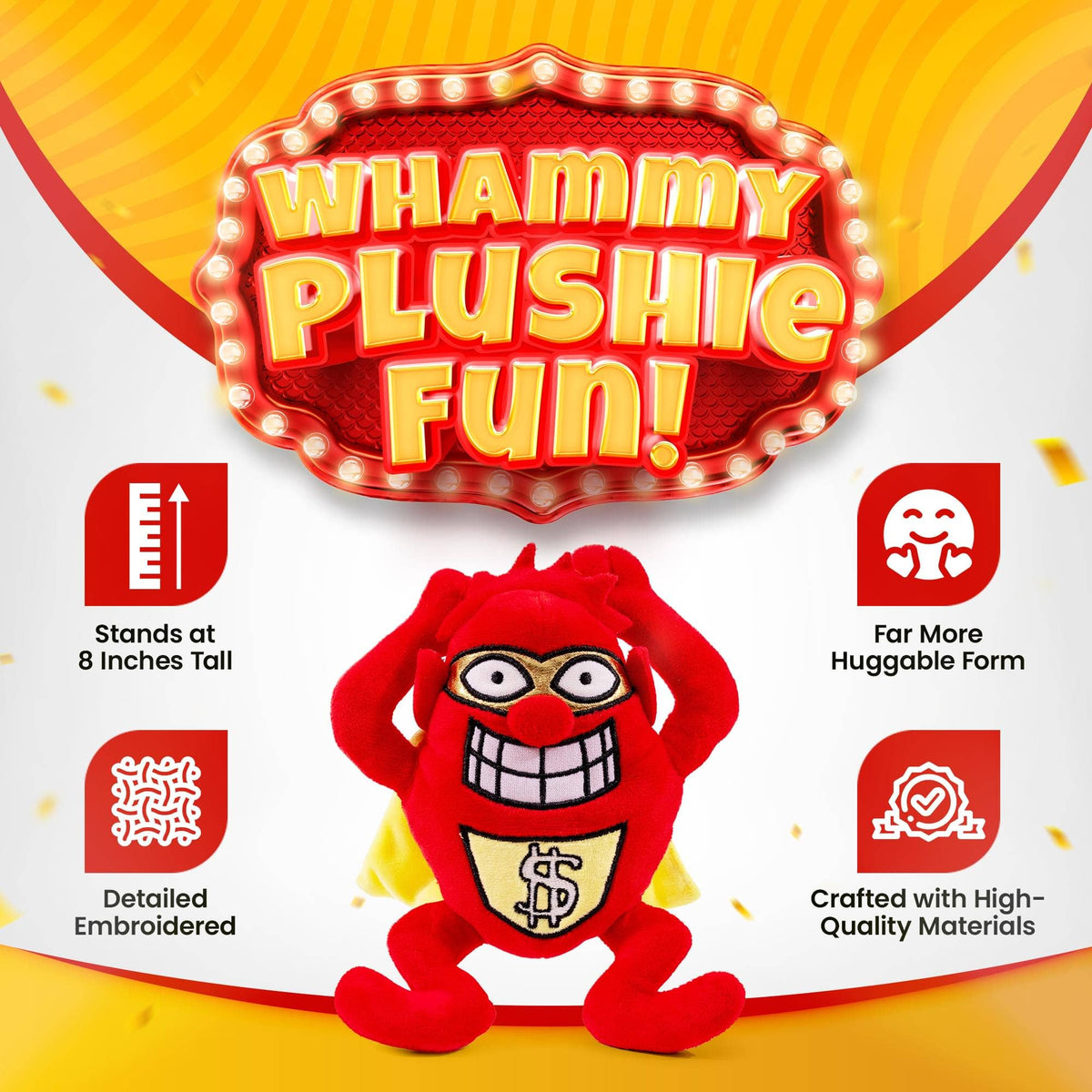 Press Your Luck 8-Inch Whammy Plush