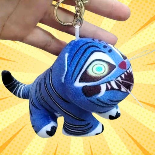 K-Pop Hunters –  Tiger Plush Keyring