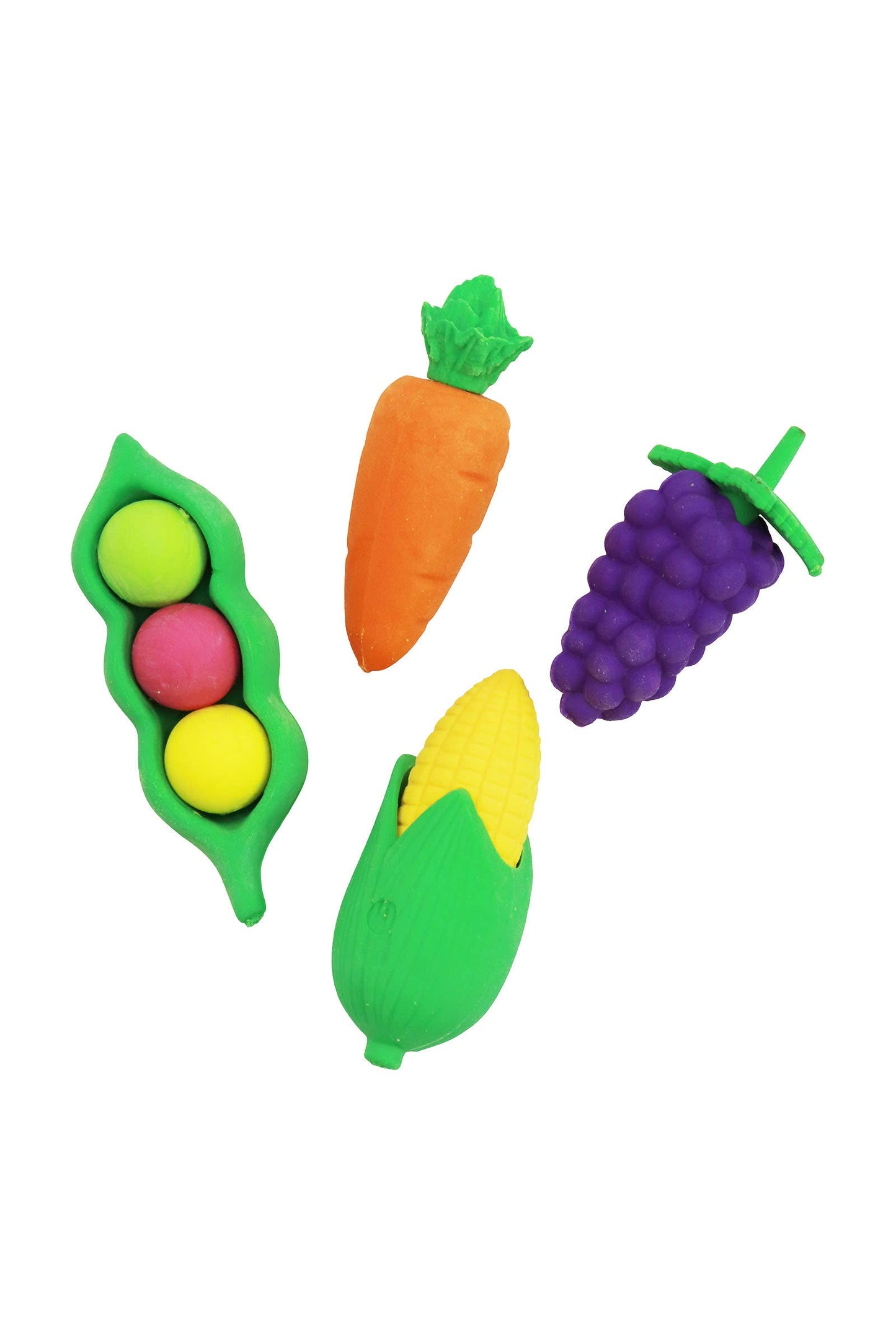 Food Animal Music Eraser Pouch Keychain