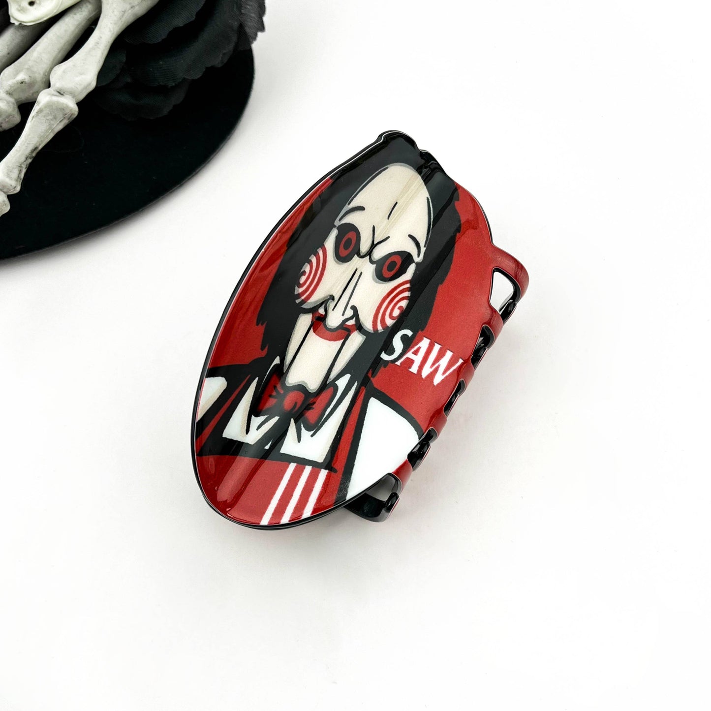 Halloween Horror Hair Claw, Quirky Holiday Hair Accessory