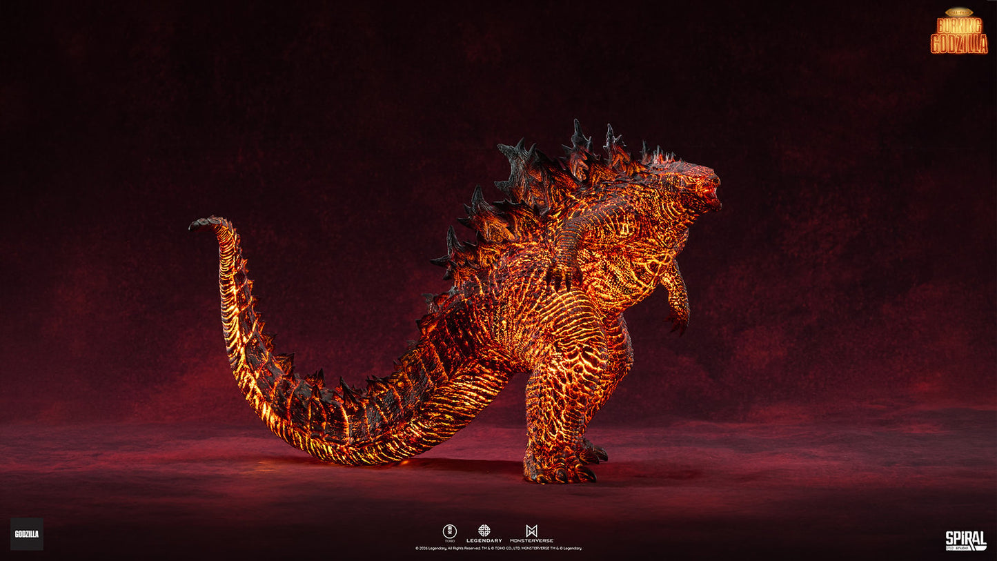 PRE-ORDER Spiral Studio Hall of Fame Burning Godzilla 2019 Statue
