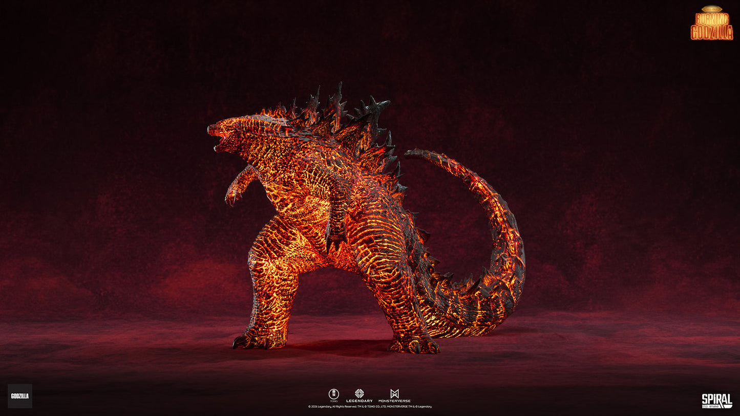 PRE-ORDER Spiral Studio Hall of Fame Burning Godzilla 2019 Statue