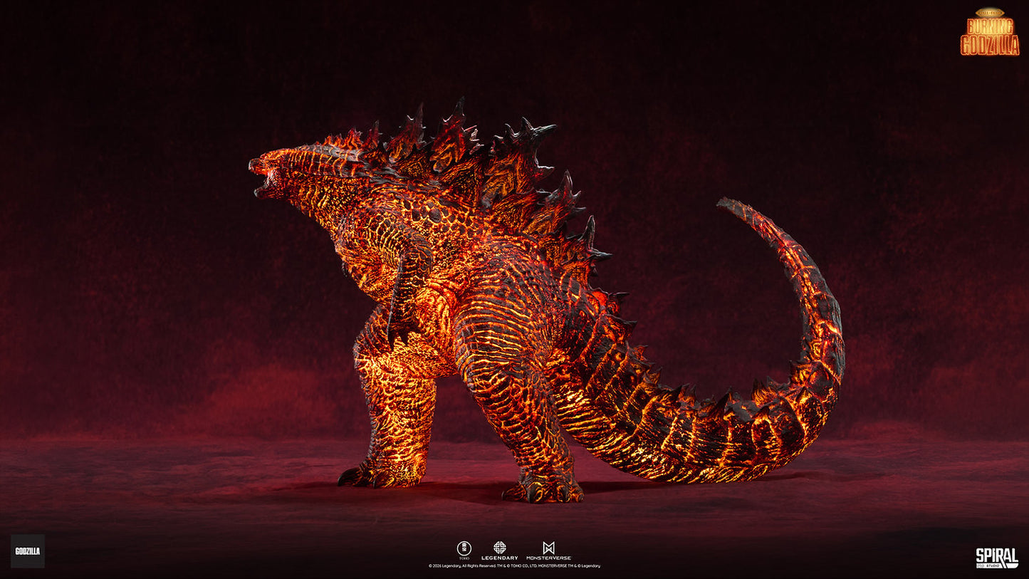 PRE-ORDER Spiral Studio Hall of Fame Burning Godzilla 2019 Statue