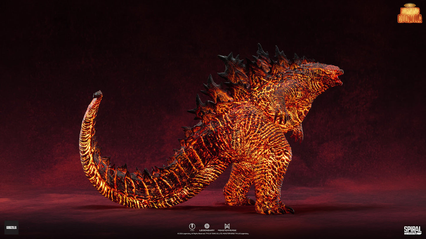 PRE-ORDER Spiral Studio Hall of Fame Burning Godzilla 2019 Statue