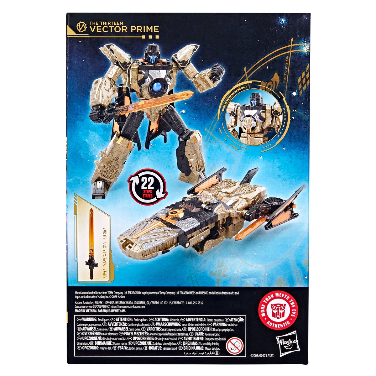 Transformers Age of the Primes Voyager Class Combaticon Vector Prime Action Figure
