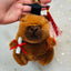 Capybara Plush Keychain