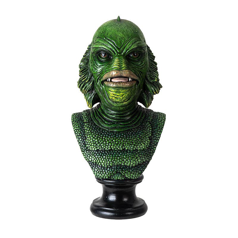 Horror Monster Swamp Creature Bust