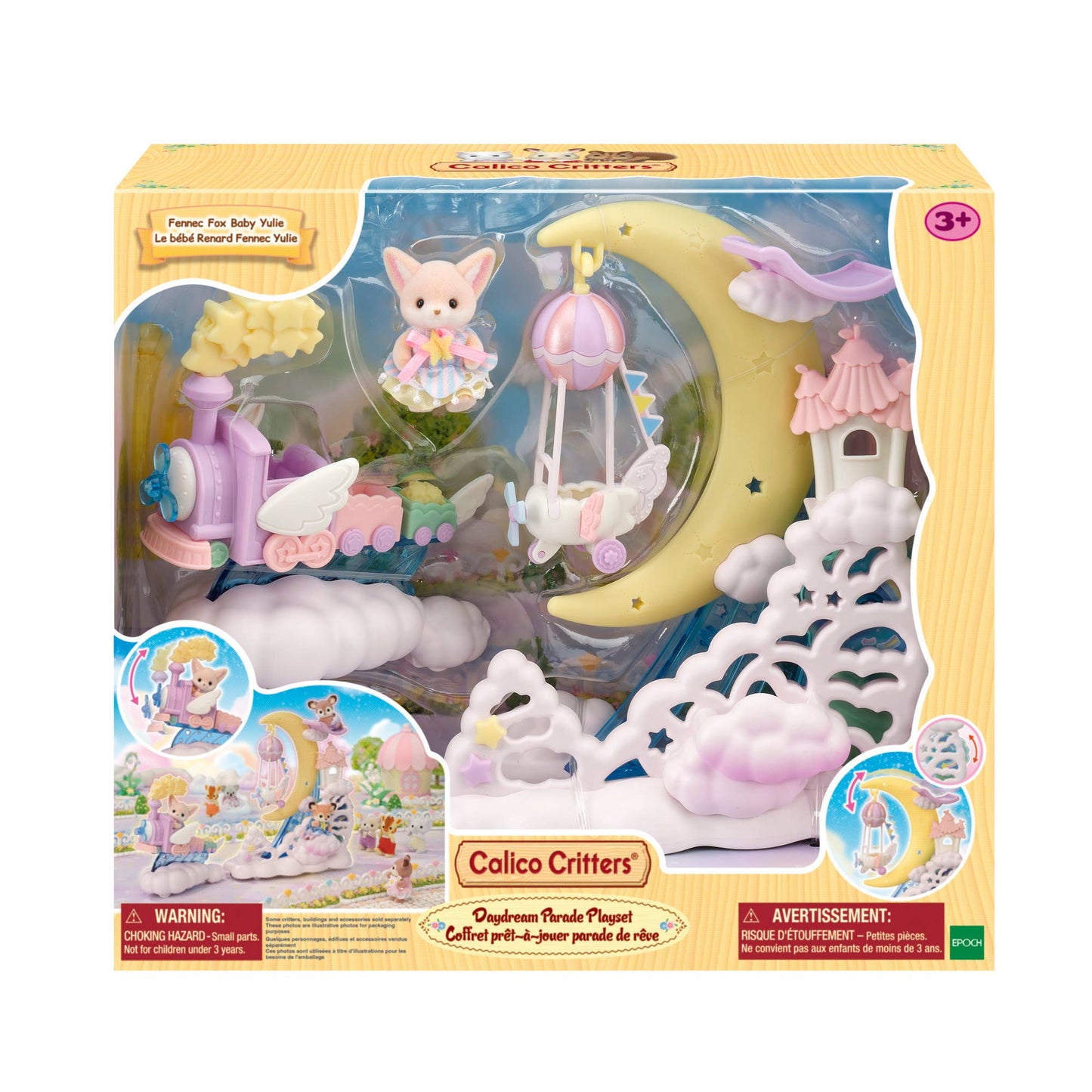 Calico Critters Daydream Train Playset, Doll Playset