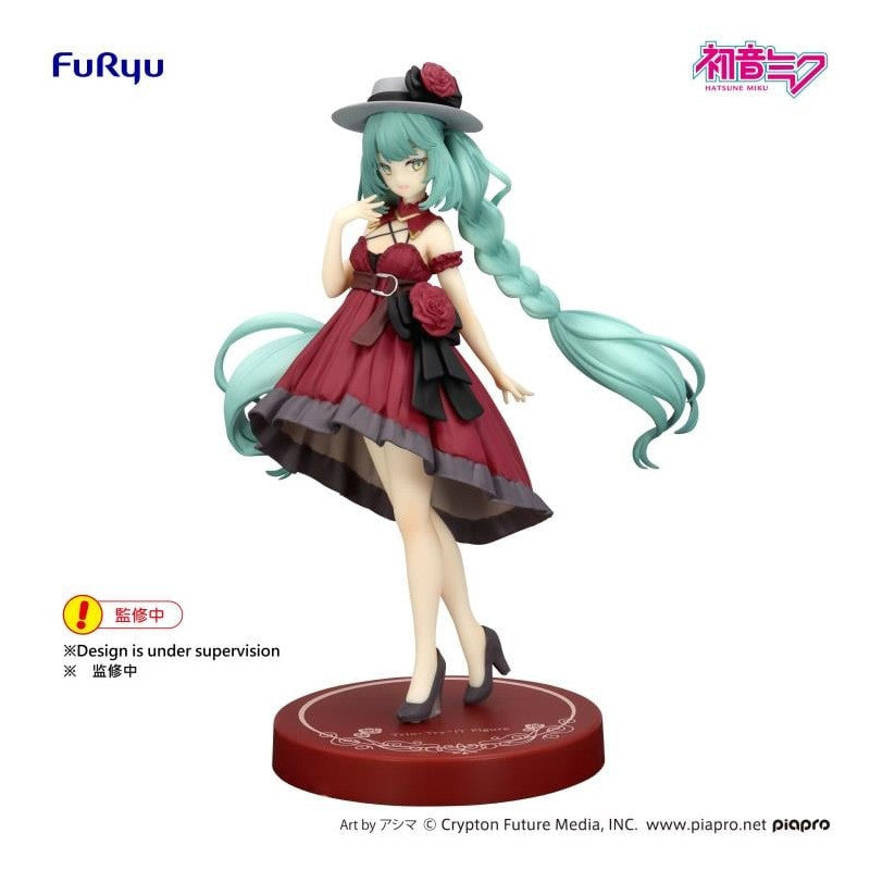 Figurine Hatsune Miku Outing Dress RED Ver.