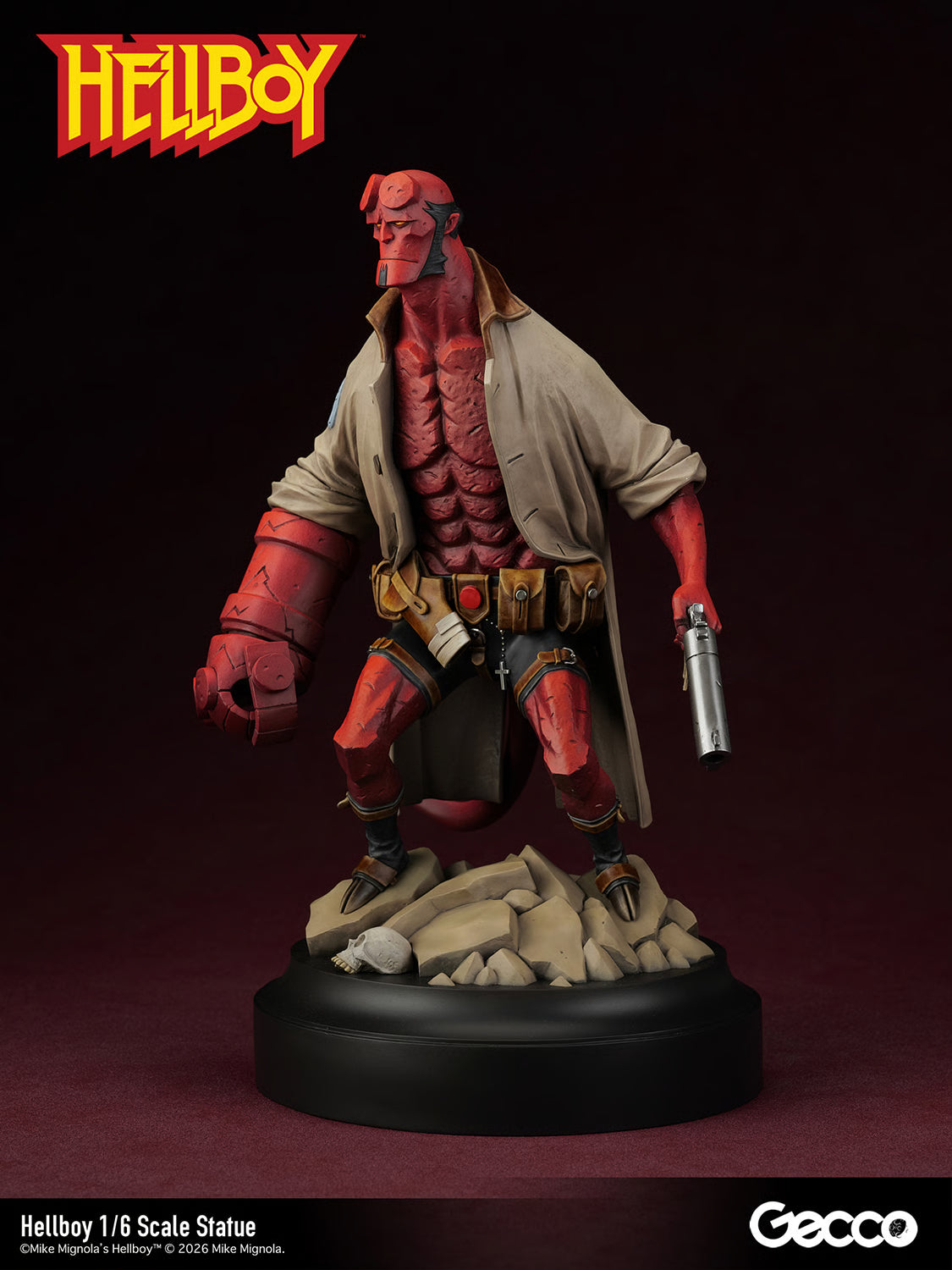 PRE-ORDER Gecco Co. Dark Horse Comics Hellboy Statue