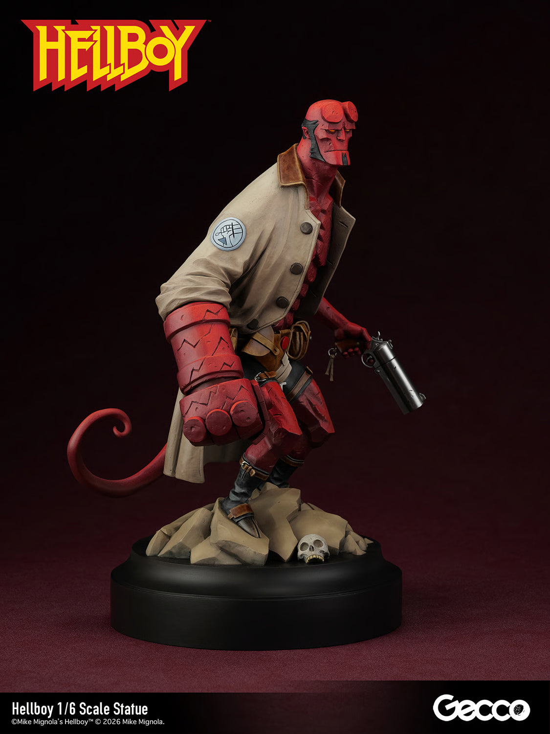 PRE-ORDER Gecco Co. Dark Horse Comics Hellboy Statue