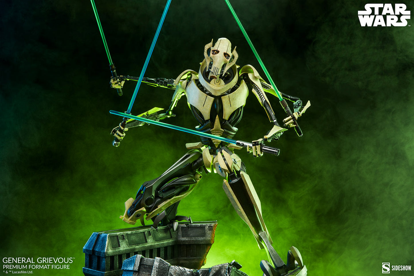 Sideshow Star Wars Attack of the Clones General Grievous Premium Format Figure